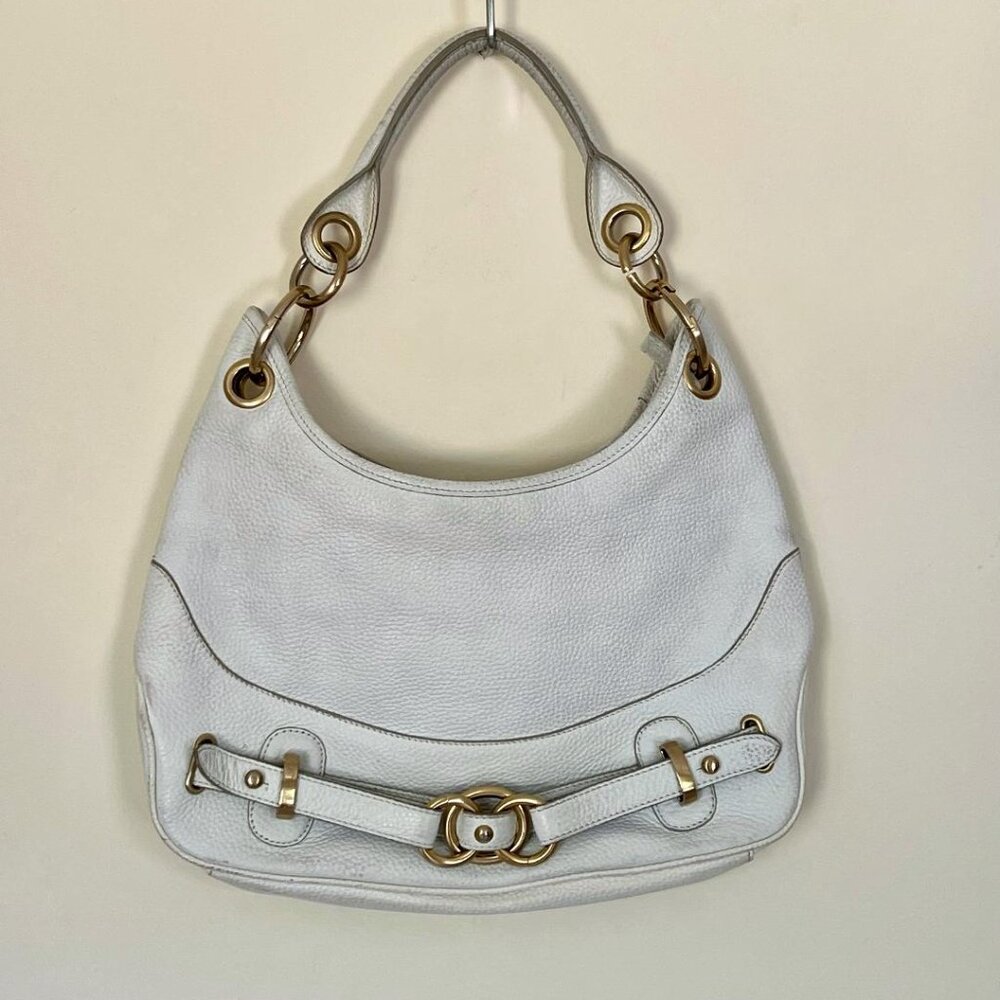 Wilson Leather white handbag